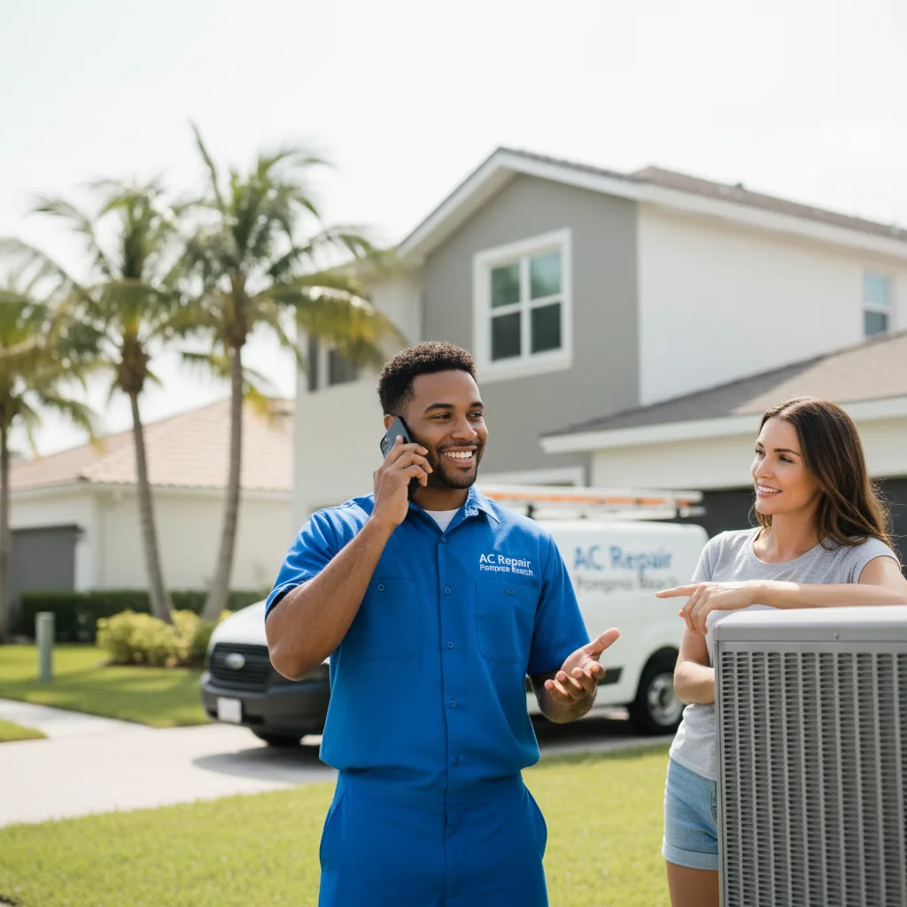 AC Repair Pompano Beach customer support in Huxley